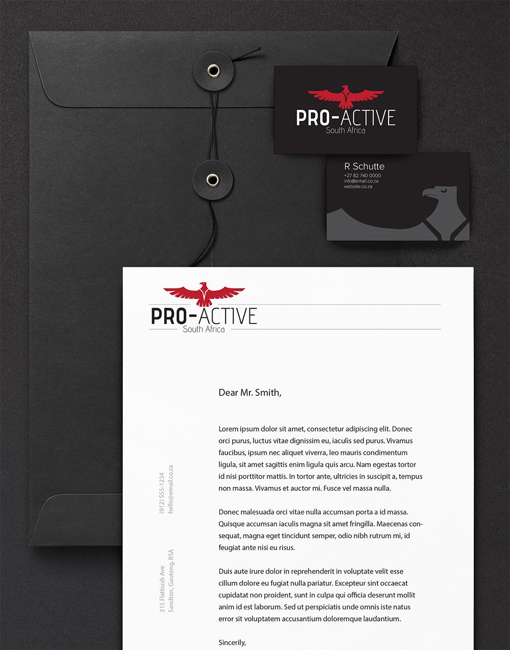 Pro-Active SA identity system